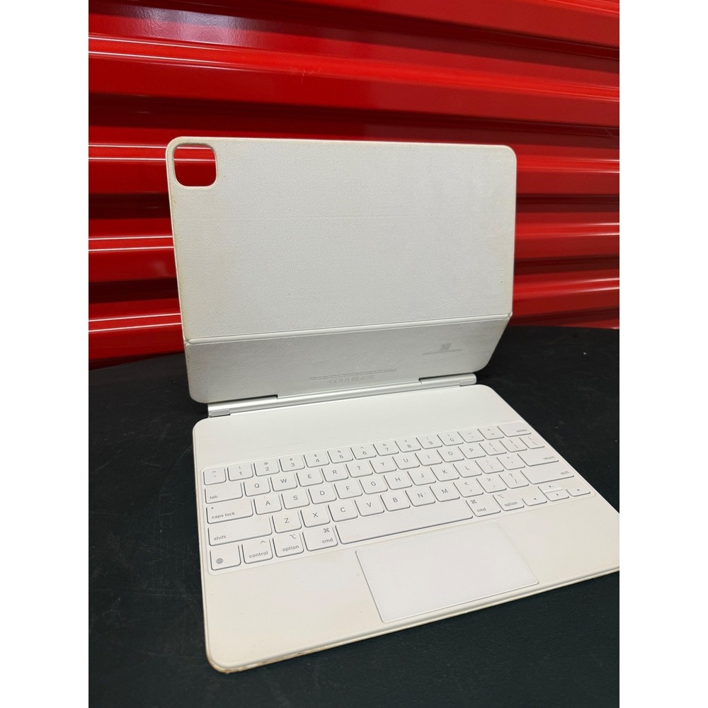 Apple Magic Keyboard iPad Pro 12.9 White A2480 MJQL3LL/A 3rd 4th 5th 6th Gen - Picture 2 of 12